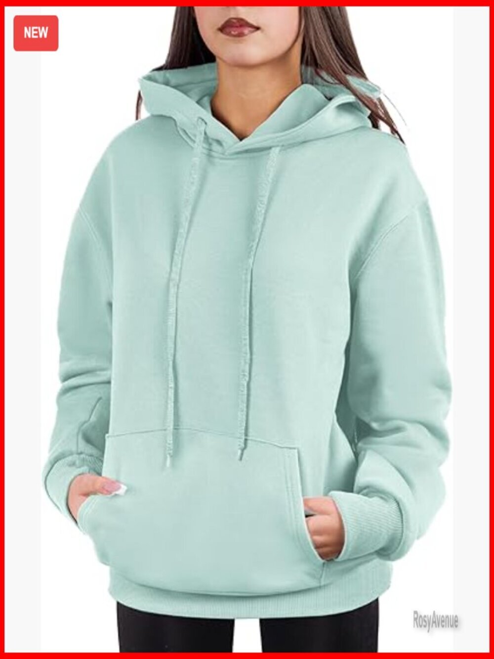 Soft Fleece Oversized Full Zip Hoodie Women Cotton Blend